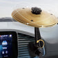 Car Air Vent Mini Drum Cymbal Set with Drum Stick Musical Gadget for Drummers