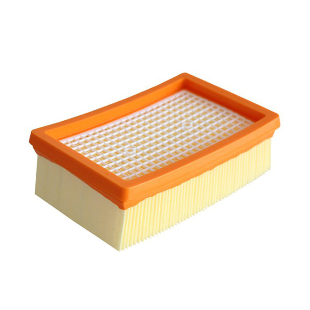 2 Pack Flat Pleated Filter Compatible with KARCHER MV4 WD4 Wet Dry Vacuum