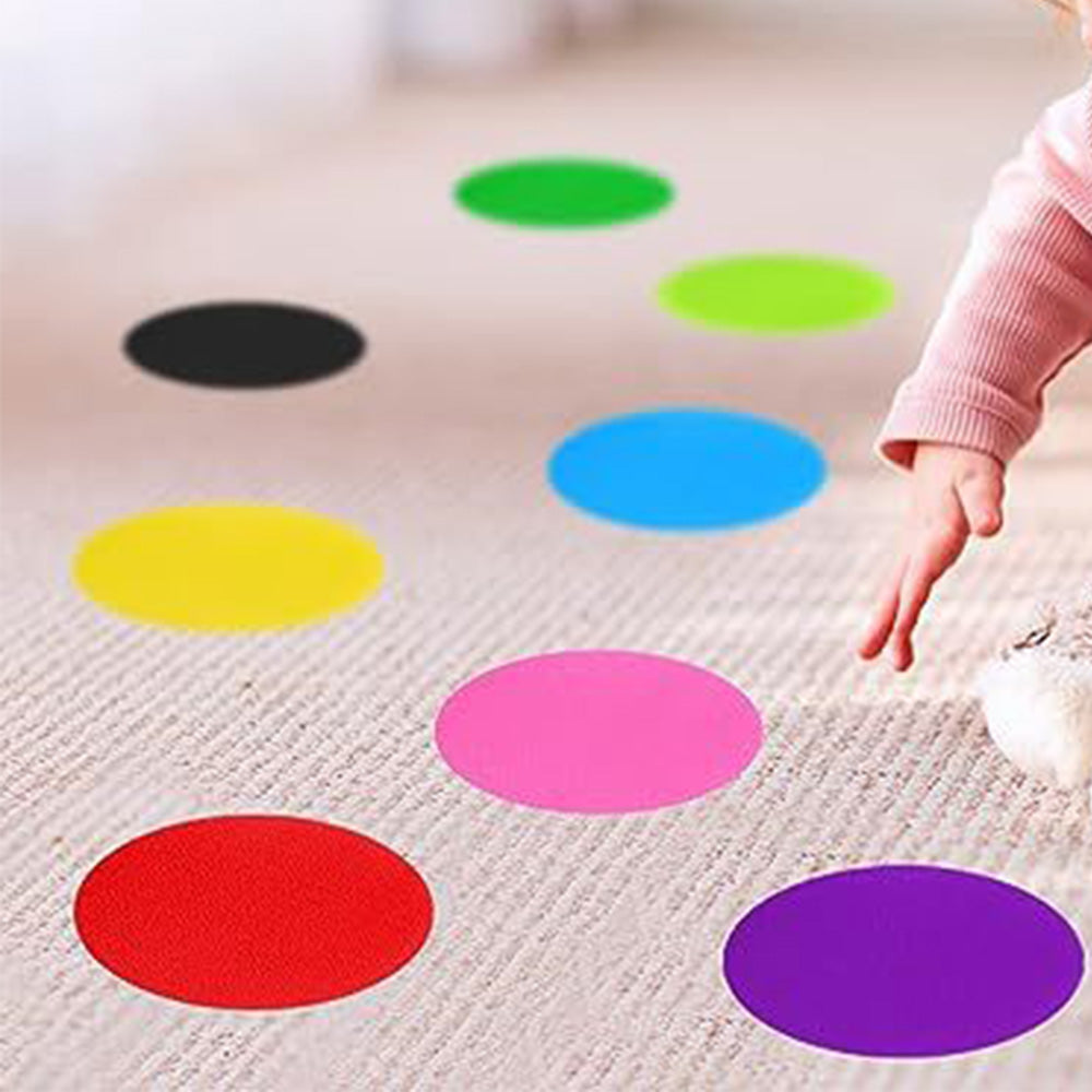 48PCS  Markers Sitting Dot Circle Reusable Classroom Carpet Spot