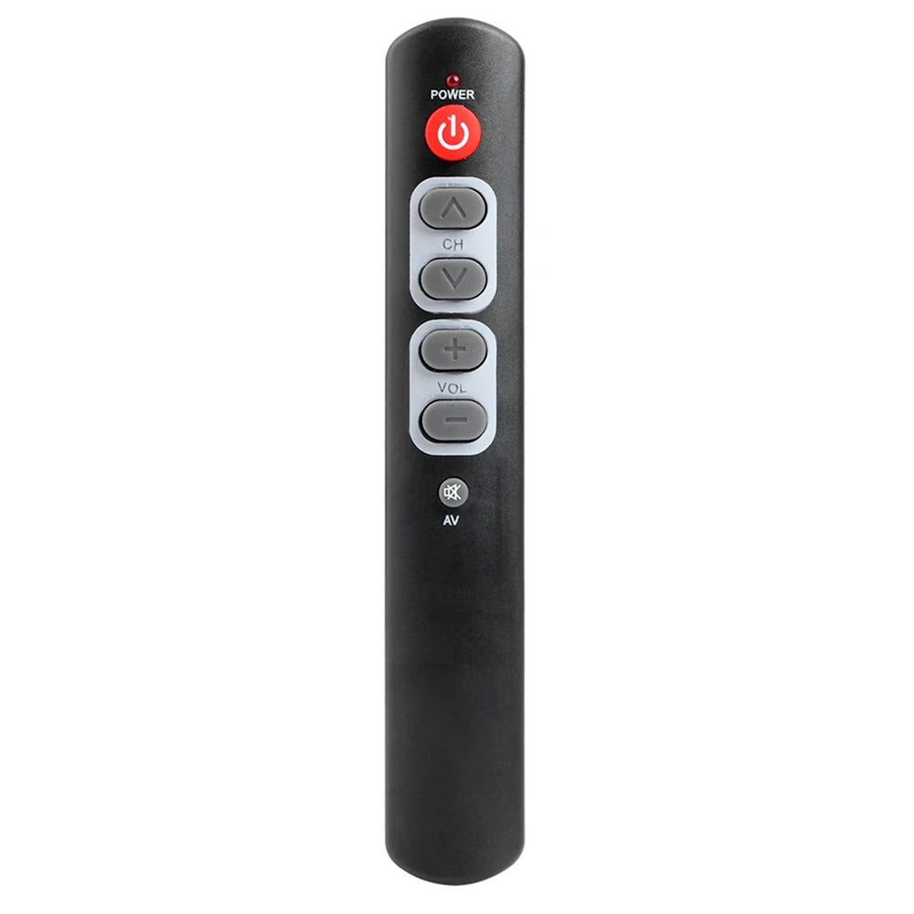 Universal Learning Remote Control for TV Soundbar Elderly Large Button 6 Key Simple