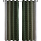 Blackout Curtain Gradient Color Curtains for Bedroom Living Room-Green