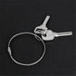 30 PCS Durable Stainless Steel Wire Rope Keychain Wire Keychain Cable for Luggage Tags Keys