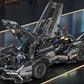 Motorized Building Blocks Car Remote and APP Dual Control RC Toy Car with LED Lights
