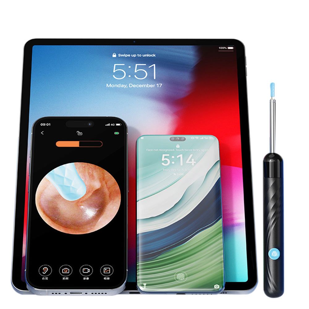 Ear Wax Removal Camera Tool Wireless Visual Ear Cleaner for iOS and Android