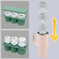 Ice Cube Tray for Stanley 30-40 Oz Tumbler Cup Silicone Ice Mold Maker with Lid