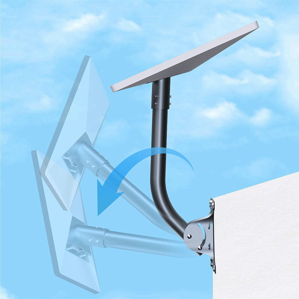 Adjustable Wall and Roof Mount Kit Compatible with Starlink Standard 4 and 4X Gen 3 and V3