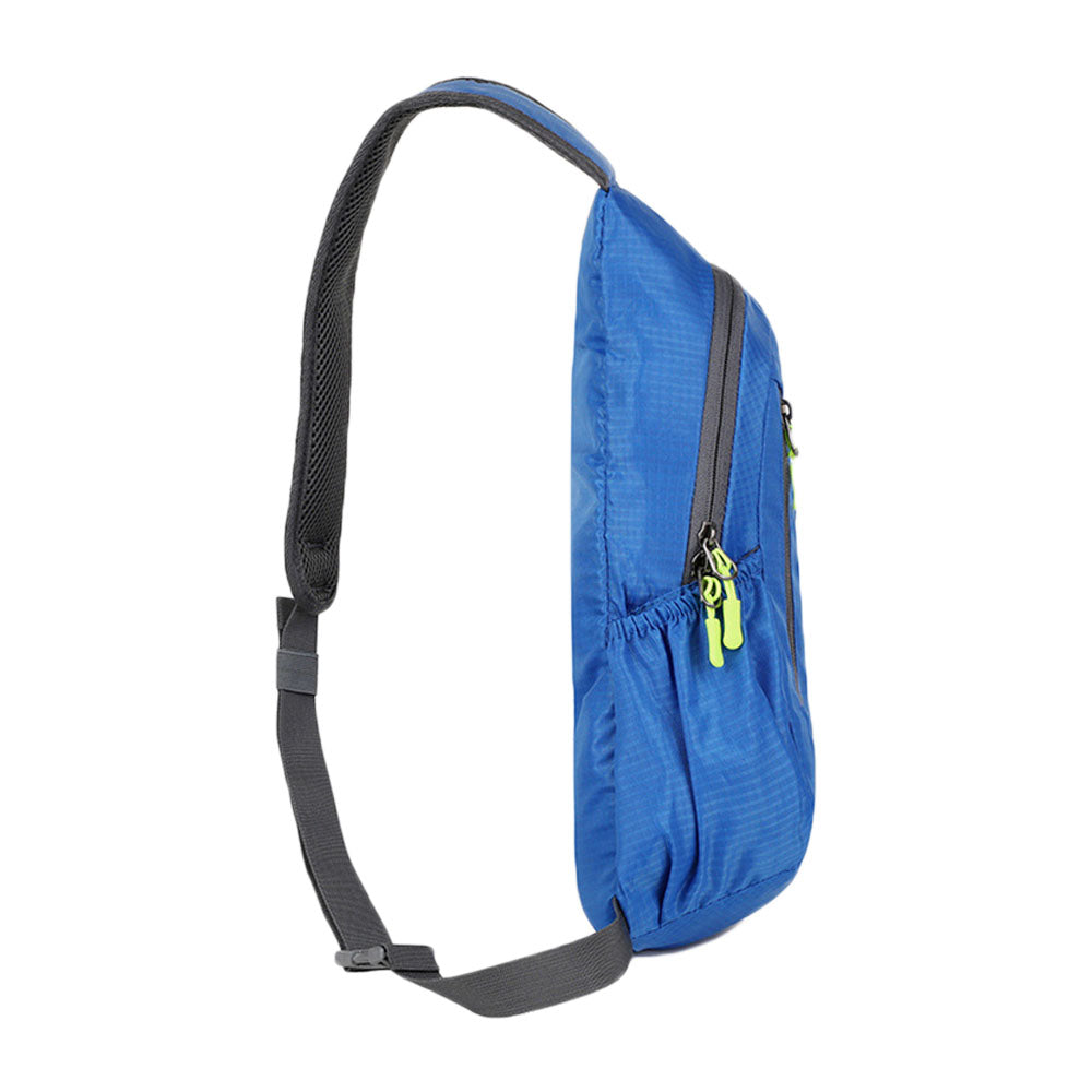 Crossbody Sling Backpack Zipped Chest Bag Outdoors Hiking Bag