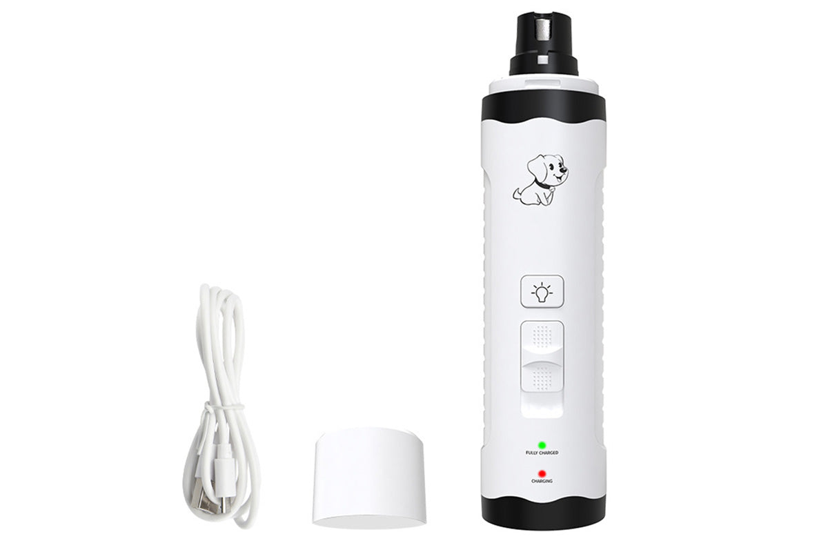 Dog Nail Grinder Electric Pet Nail Trimmer M3 Rechargeable Grooming Tool