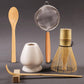 Matcha Whisk Set Matcha Making Kit Whisk Powder Starter Sifter and Bamboo Scoop