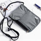 RFID Shielding Neck Passport Card Wallet Travel Storage Pouch