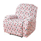 Christmas Recliner Chair Cover Sofa Slipcover with Side Pocket