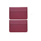 2Pcs PU Leather Sleeve Case Laptop Bag with Stand for Macbook 11 13 15 inches