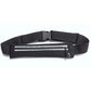 Unisex Running Waist Pack - Adjustable Waterproof Fitness Belt with Reflective Strips