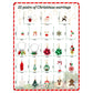 23 Pairs Christmas Earrings Fashion Jewellery for Women Festive Accessories