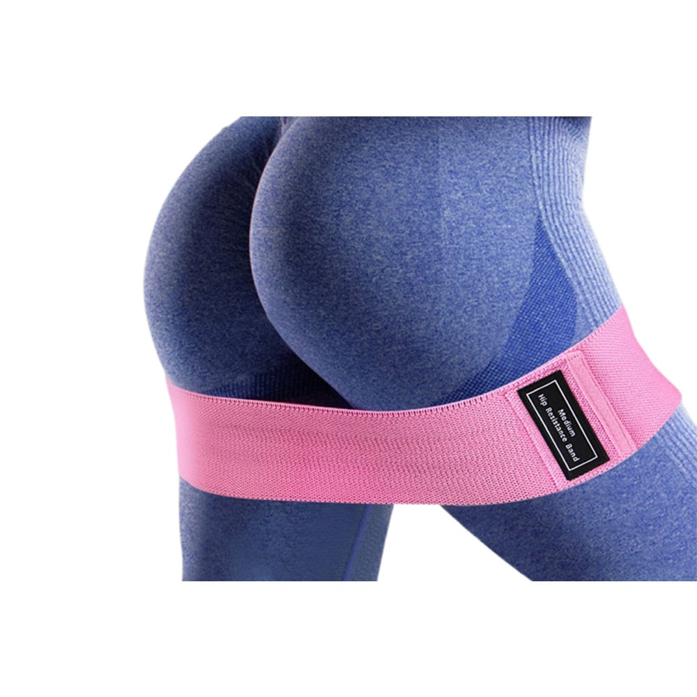 3Pcs Resistance Hip Booty Bands Glute Thigh Elastic Workout Bands