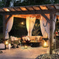 2Pcs Solar Outdoor Hanging Lamp