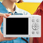 5K HD Dual Screen Digital Camera Point and Shoot Selfie Camera with LED Fill Light