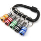 5Pcs 1/4inch Hex Drill Bit Holder Keychain Extension Rod Drilling Screw Adapter