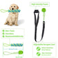 Interactive Dog Rope Toy with Elastic Bungee and Chew Ball for Indoor Outdoor Play