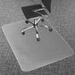 Non Slip Office Chair Desk Floor Mat Computer Carpet PVC Plastic Frosted Protector