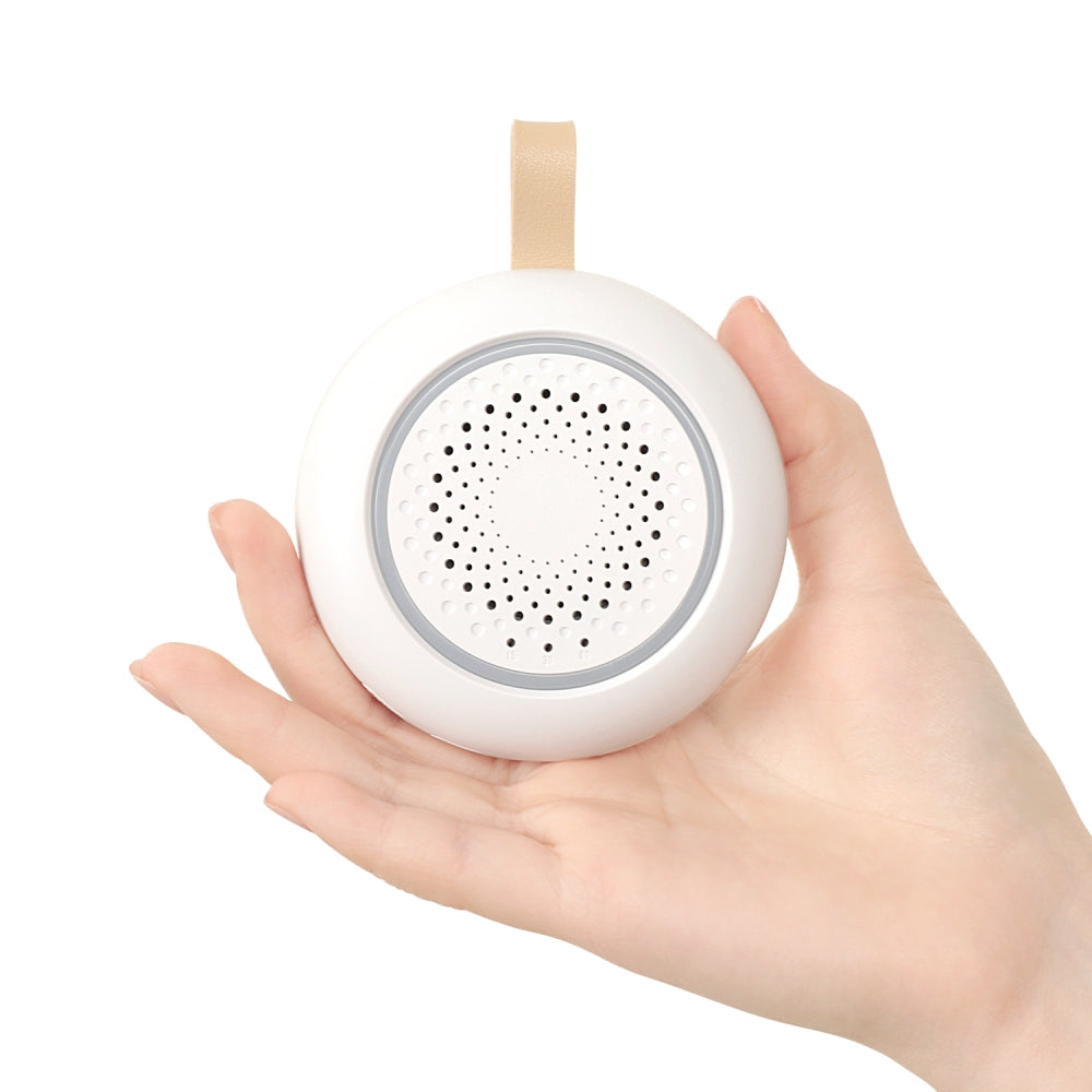 Portable White Noise Machine with Night Light and Cry Sensor
