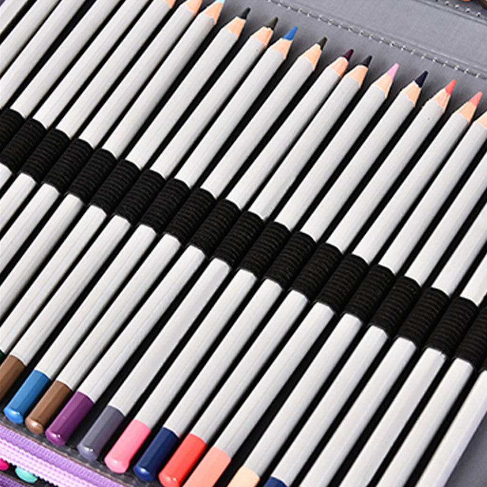 184 Slot Foldable Large Capacity Pencil Case Makeup Bag and Storage Organizer