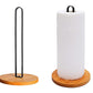 Paper Towel Holder Freestanding for Kitchen Countertop with Non Slip Base