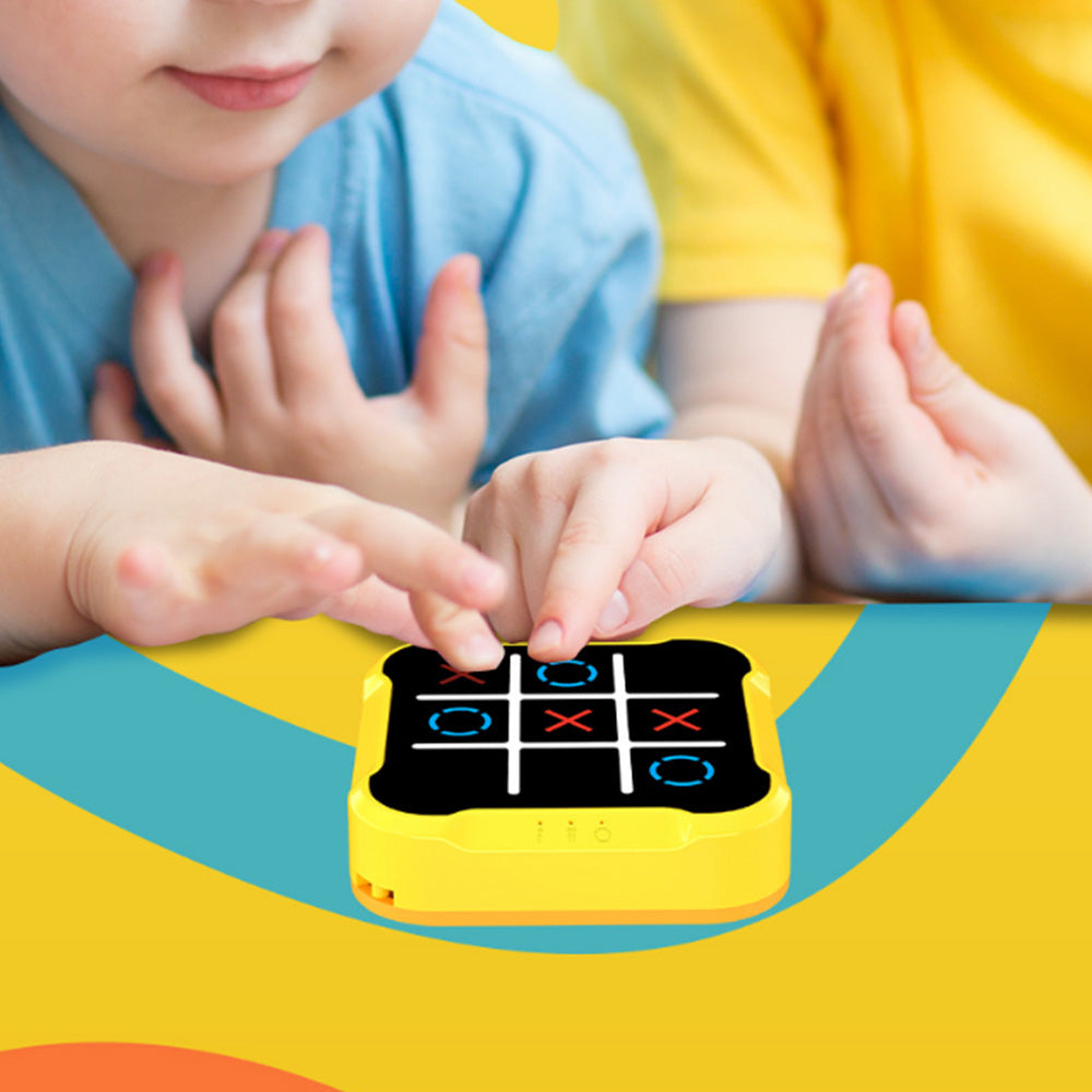 Electronic Tic-Tac Toe Game Handheld Puzzle Game Console