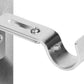 2PCS Curtain Rod Brackets Adjustable Wall Mounts Hang Curtain Rod Holders