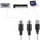 MIDI to USB Cable Adapter for Music Keyboard and Electronic Piano to PC
