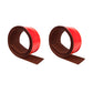 2Pcs 1M Length Self Adhesive Floor Transition Strip Elegant Wood Grain Design