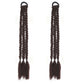 2Pcs 45cm Three-Strand Braiding Hair for Wigs and Hair Extensions
