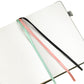 2024 Weekly Monthly A5 Planner with Tabs and Inner Pocket