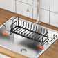 Expandable Sink Dish Drying Rack Black