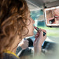 Car Sun Visor LED Makeup Mirror Set 3 Type Light Touch Screen