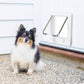 Pet Dog Cat Flap Door with 4 Way Lock