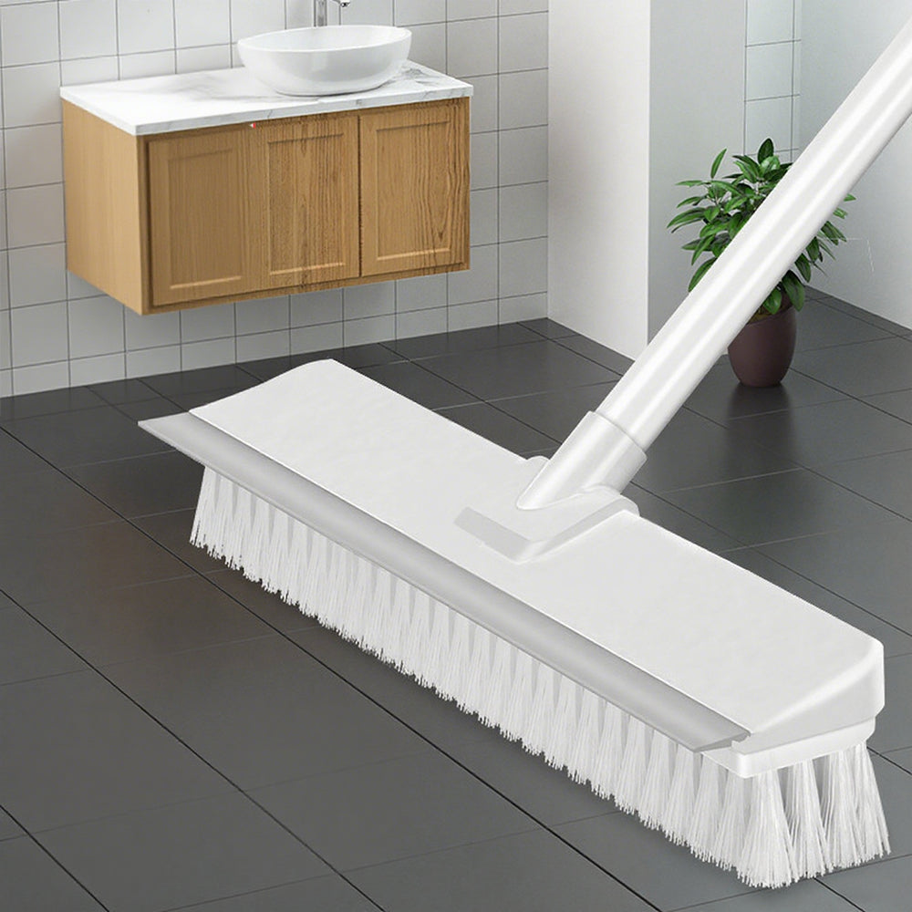 2 in 1 Long Handle Floor Brush Shower Cleaning Brush for Bathroom Kitchen Tiles