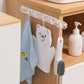 2Pcs Telescopic Retractable Hook for Sliding Pantry Organization in the Kitchen