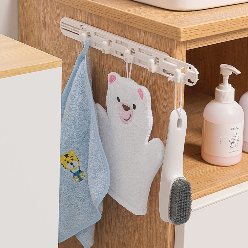 2Pcs Telescopic Retractable Hook for Sliding Pantry Organization in the Kitchen