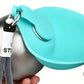 285ML Leak-Proof Stainless Steel Pet Water Bowl Portable Dog Water Bottle with Silicone Cover Pet Travel Water Dispenser