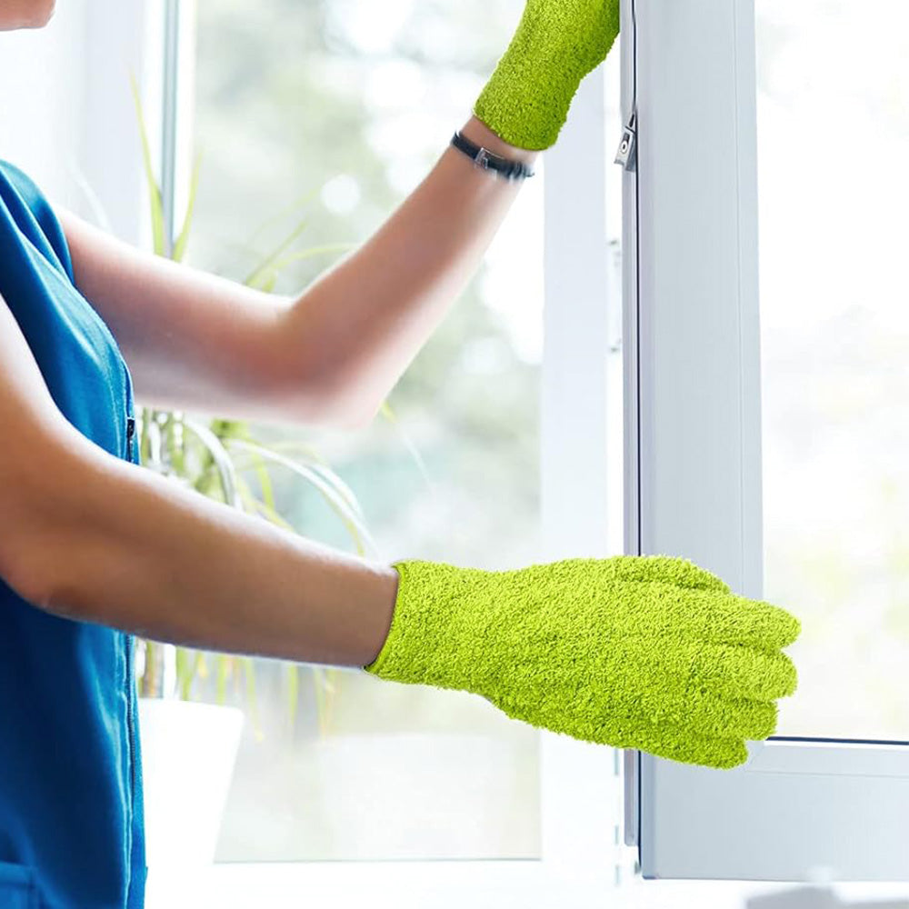 3Pcs Dusting Gloves Cleaning Mitts for Furniture Home Car