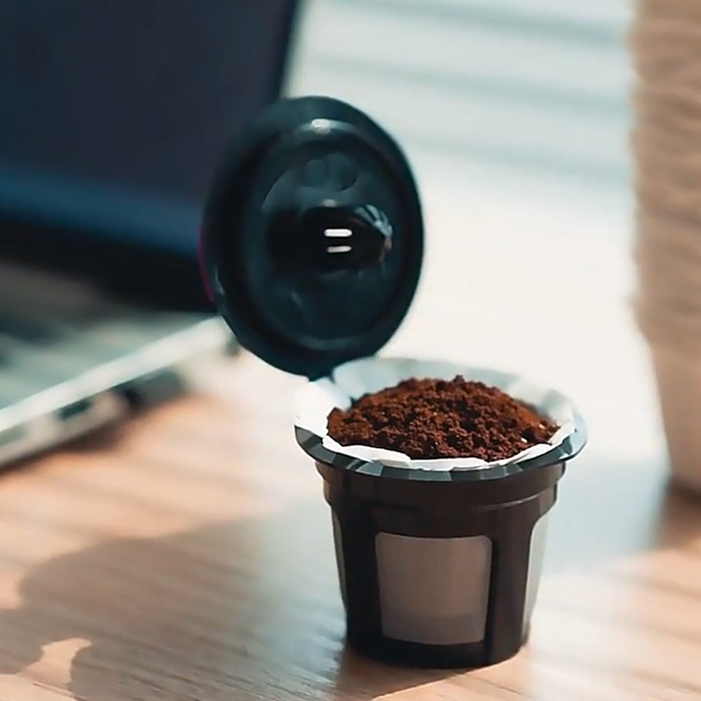 4 Pack Refillable Coffee Pods Compatible with Keurig K Cup Machines