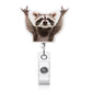 Retractable Badge Reel Cute Badge Clip for Students Staff Teacher