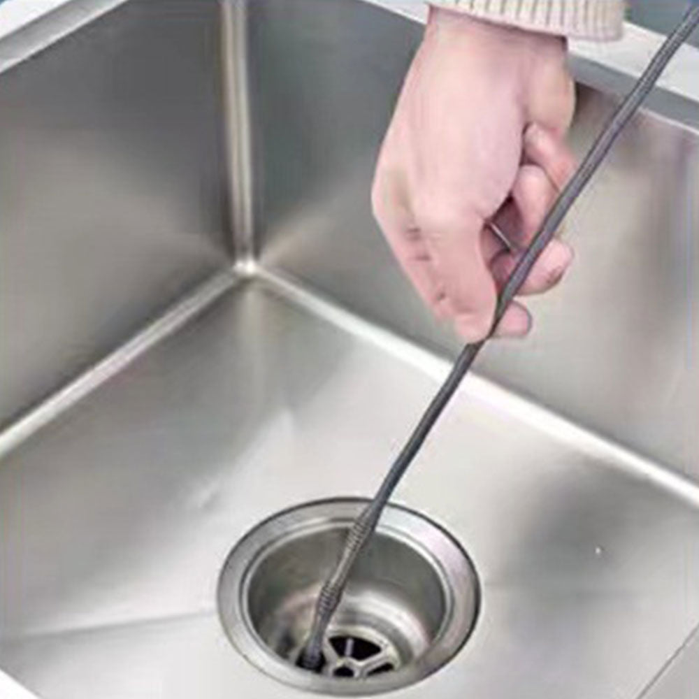 Sink Drain Unblocker Toilet Cable Auger Flexible Steel Cable Pipe Cleaner