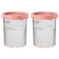 2Pcs Ice Cream Pints Containers And Lids, Compatible With Ninja NC500, NC501 Series
