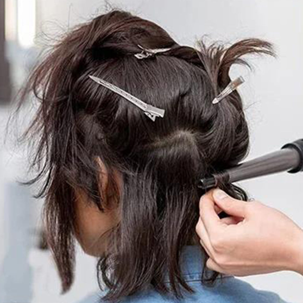 12Pcs Metal Duck-Billed Hair Clips for Hair Styling