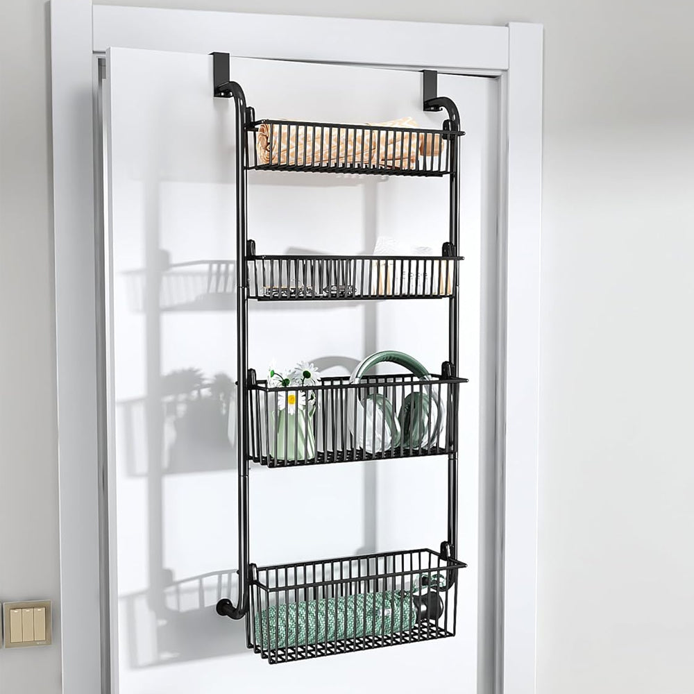 4-Tier Over-The-Door Hanging Storage Rack