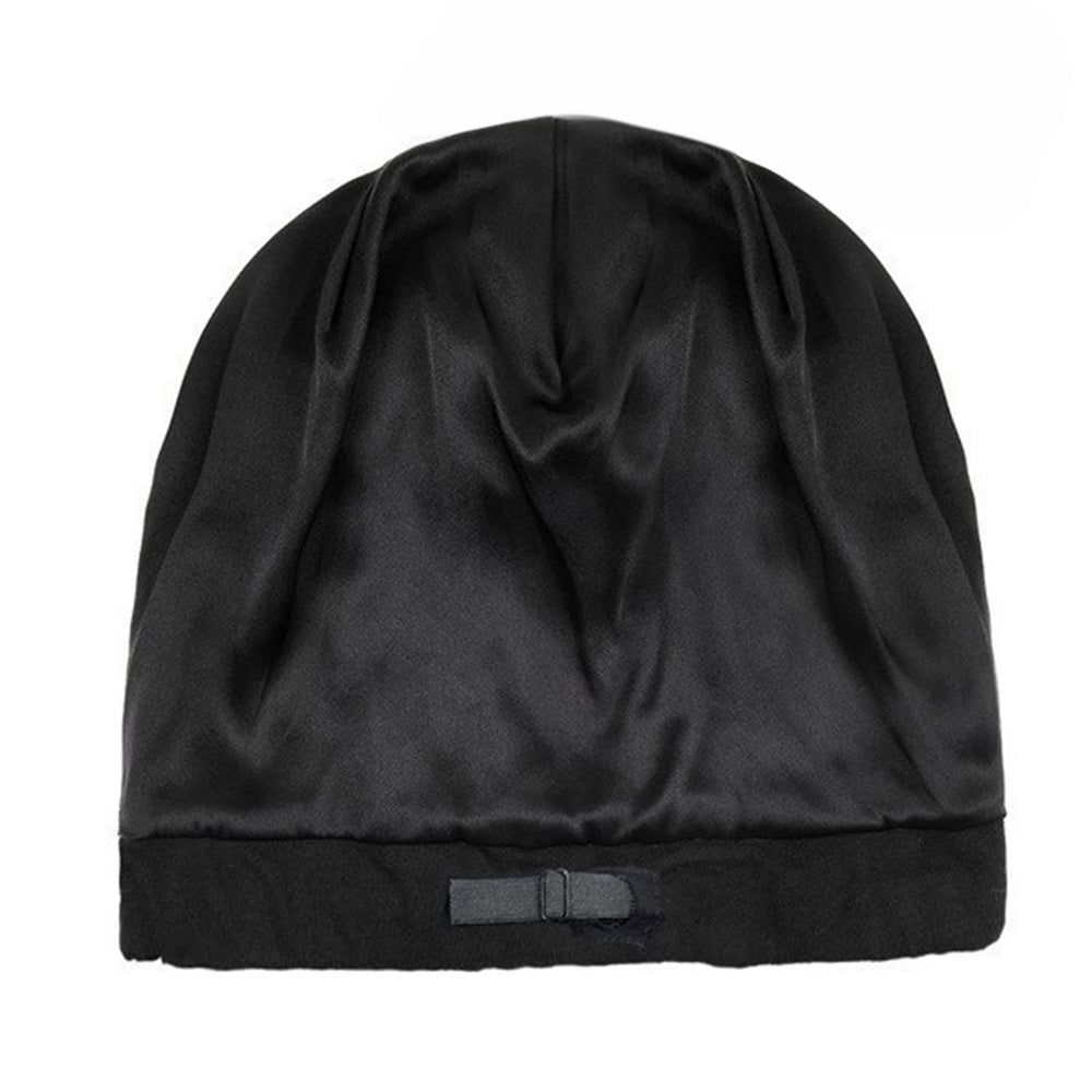Adjustable Hair Cap Breathable Double Layer Design for Sleeping Women Men