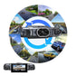 1080P HD 4 Channel Wifi Connection Car Dash Camera with 32GB Card