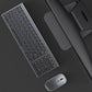 Wireless Bluetooth Keyboard Mouse Triple Modes Rechargeable For Tablet PC
